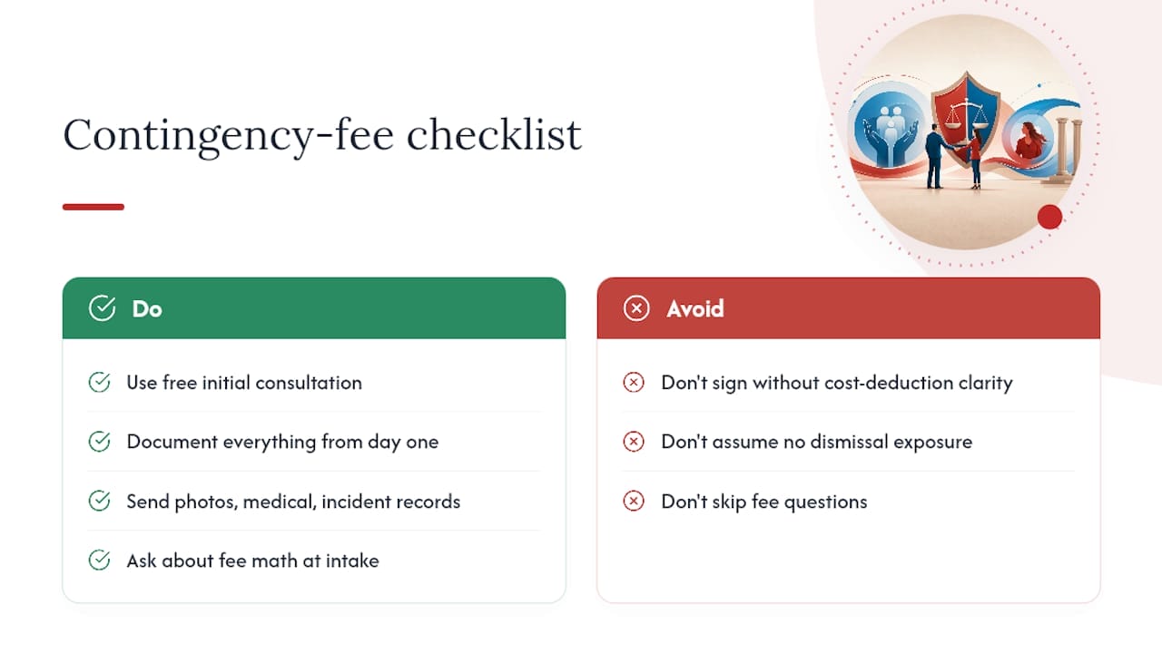 Contingency Fee Attorney: Clear Guide & Checklist A perspective on contingency-fee representation in Brevard County — overview diagram