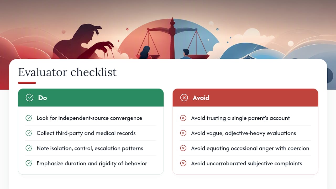 6 Records Judges Trust in Gaslighting Custody Cases for Parents What Evaluators and Therapists Look For — overview diagram