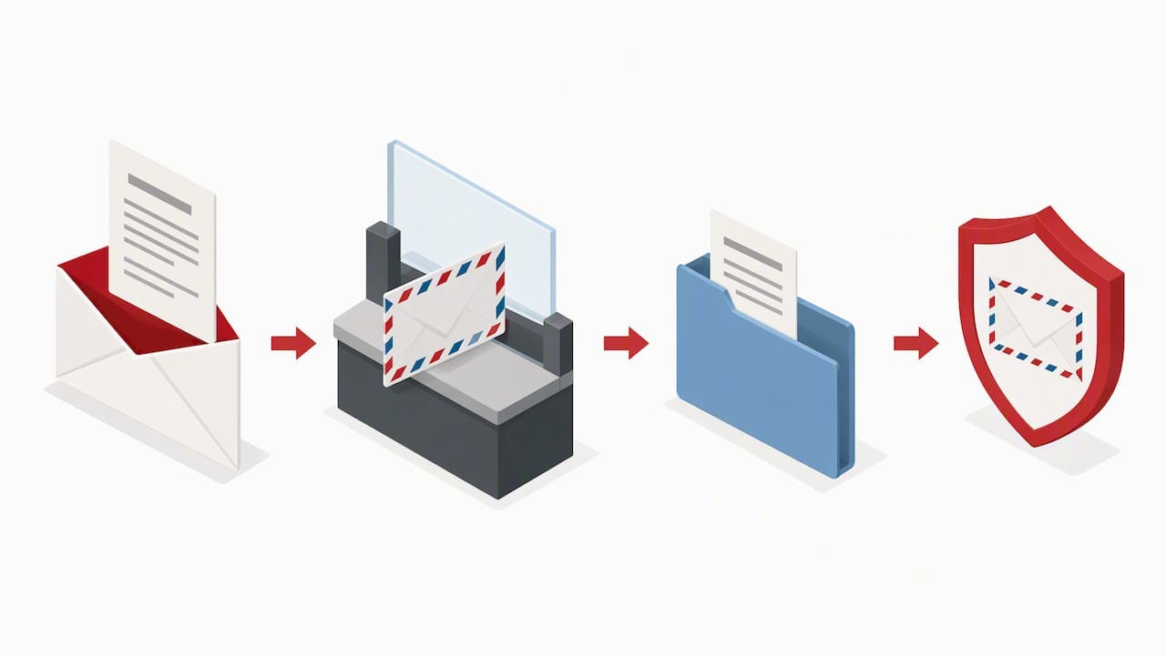 One Year SBP Deadline: Court Ready Survivor Benefit Plan for Divorce Illustration of documented SBP form mailing process
