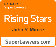 superlawyer badge The Law office of John Vernon Moore